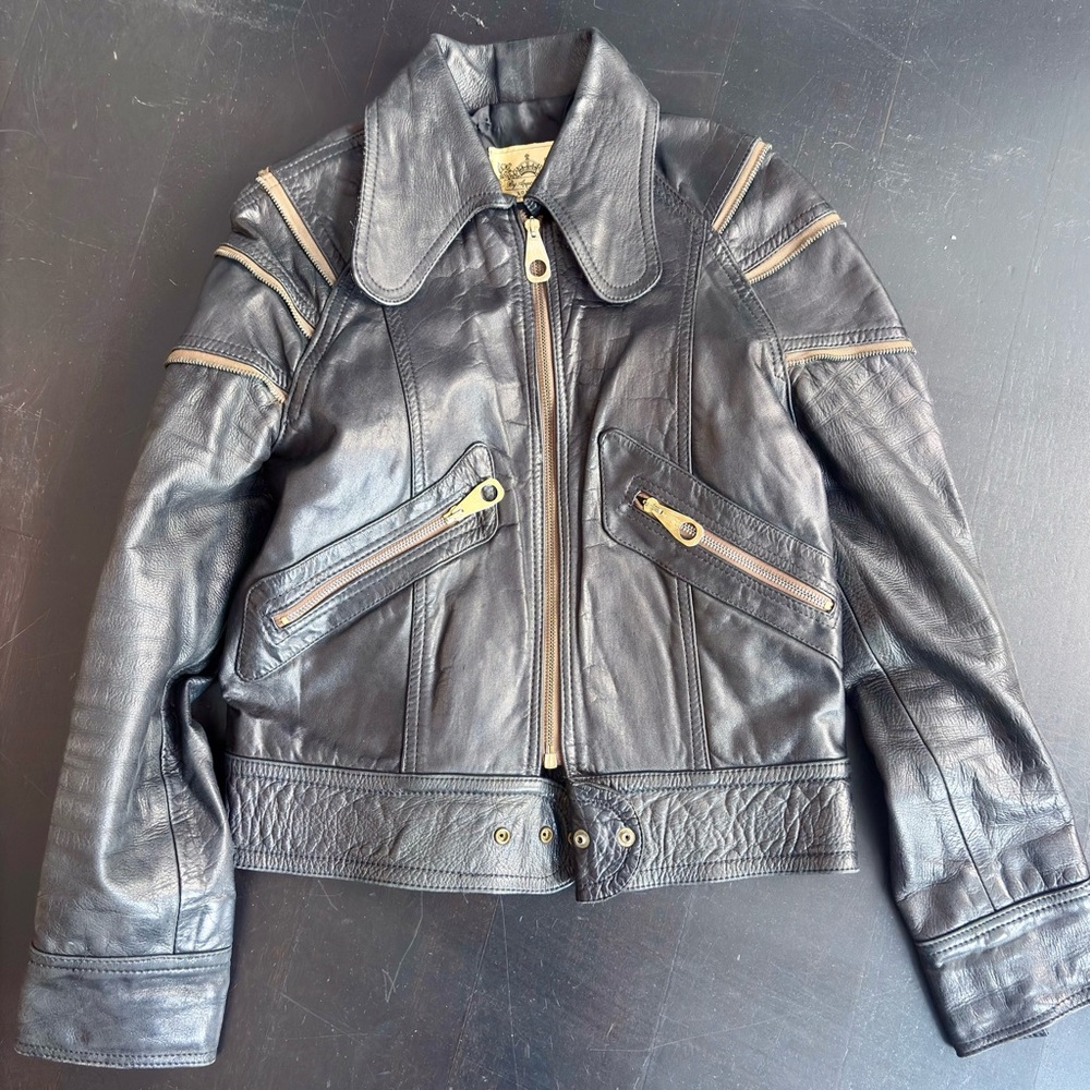 Aero By Appointment London LTD vintage leather jacket.